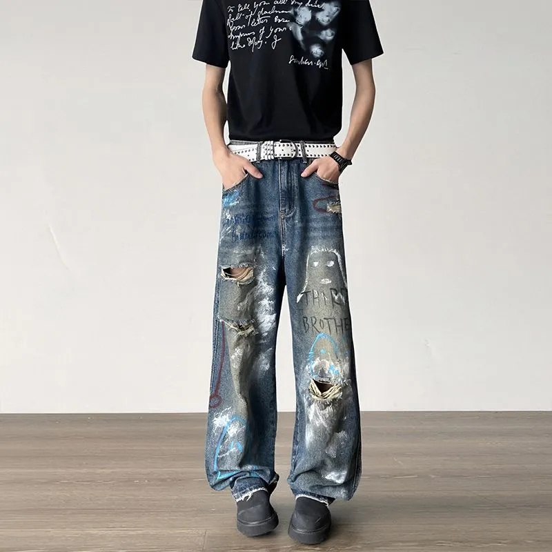 PANDA ADEVIL Jeans Unisex Blue-4
