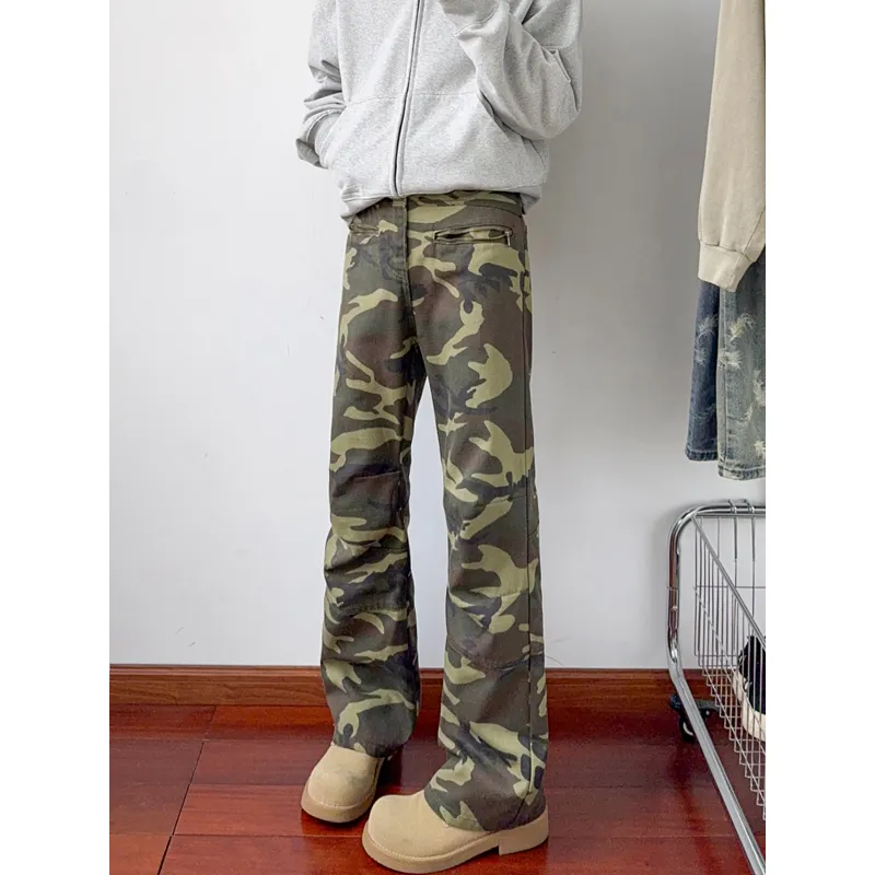 PANDA ADEVIL Jeans Unisex Camouflage-1