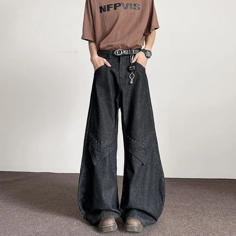 PANDA ADEVIL Jeans Unisex Black-1