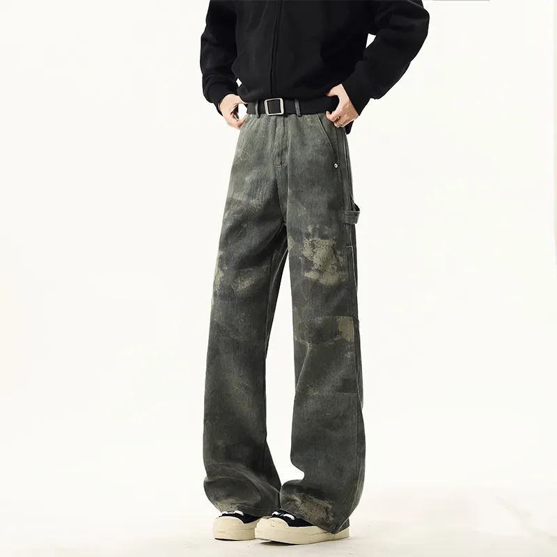 PANDA ADEVIL Jeans Unisex Green-5