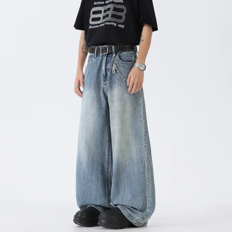 PANDA ADEVIL Jeans Unisex Blue-1
