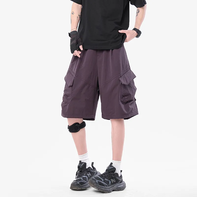 PANDA ADEVIL Cargo Shorts Unisex-4