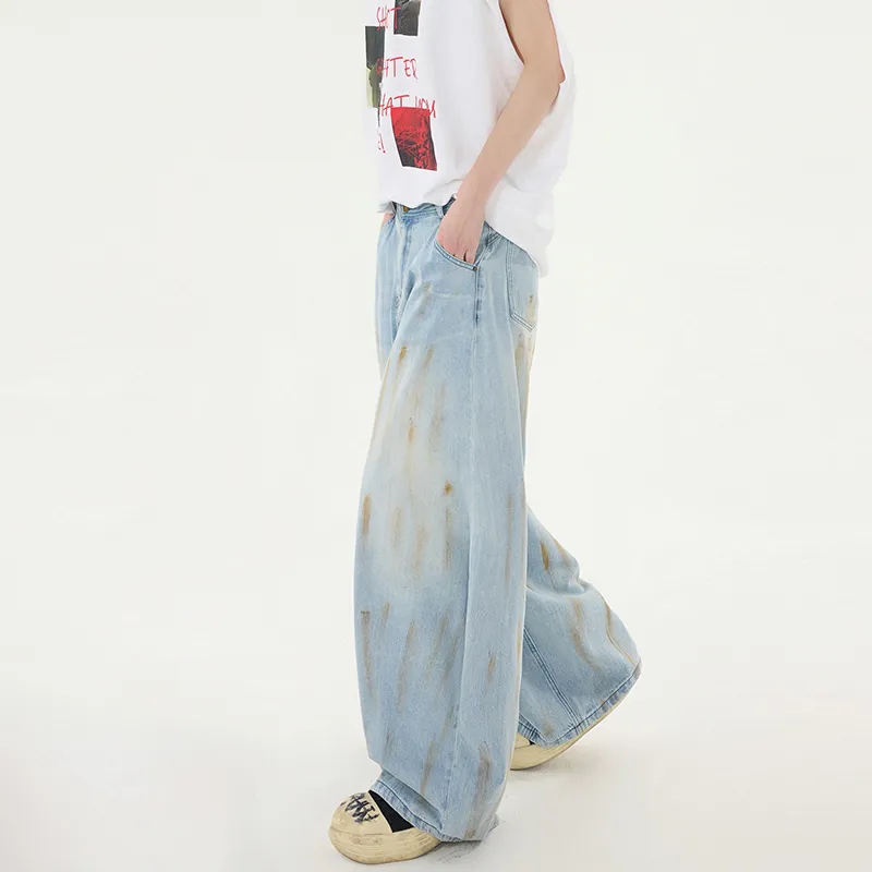 PANDA ADEVIL Jeans Unisex Dirty Blue-2