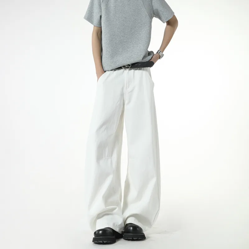 PANDA ADEVIL Jeans Unisex White-2