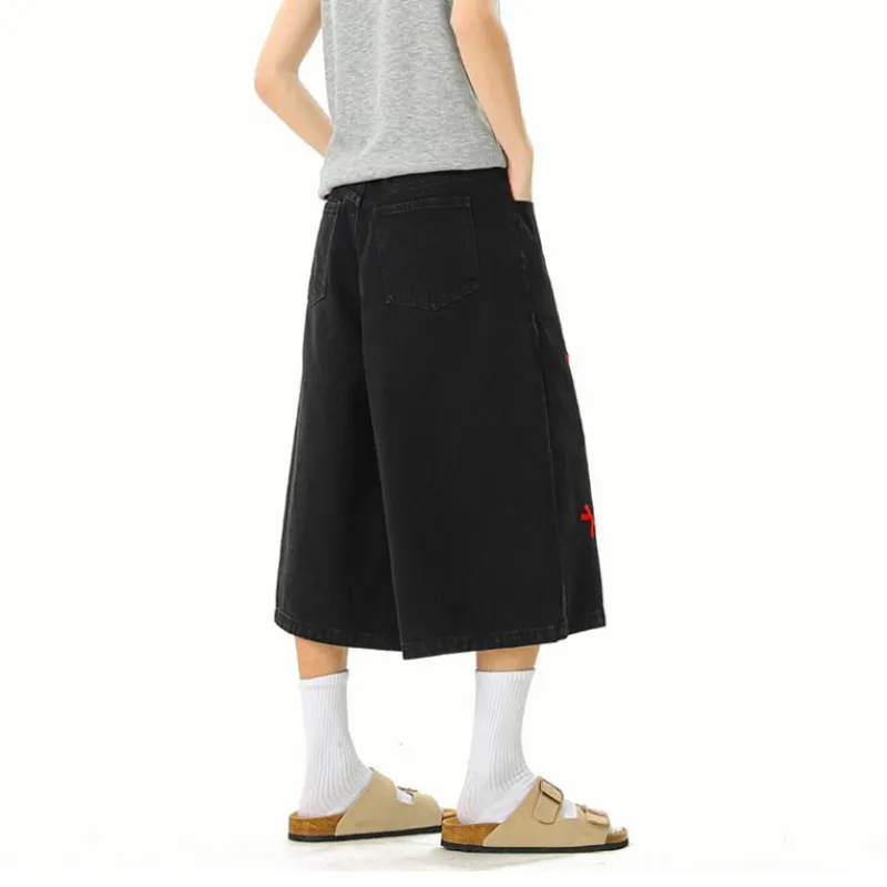PANDA ADEVIL Denim Shorts Unisex-8
