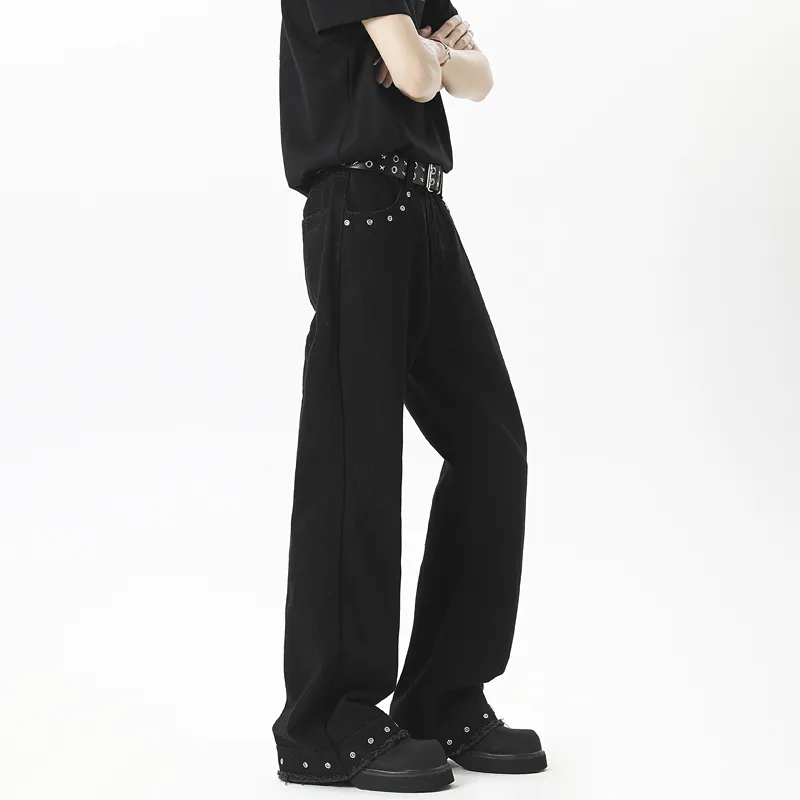 PANDA ADEVIL Jeans Unisex Black-1