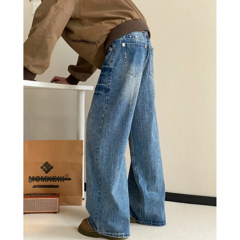 PANDA ADEVIL Jeans Unisex Blue-2