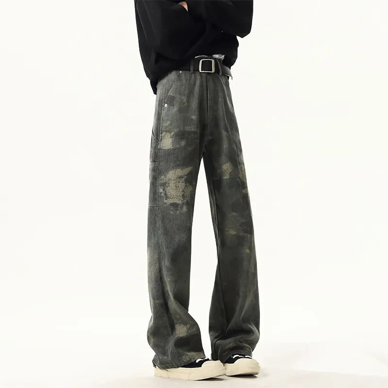 PANDA ADEVIL Jeans Unisex Green-6