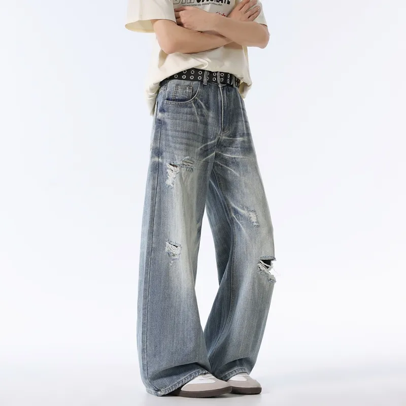 PANDA ADEVIL Jeans Unisex Blue-3