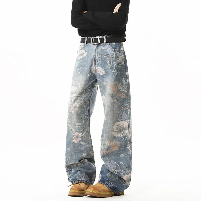 PANDA ADEVIL Jeans Unisex Blue-2