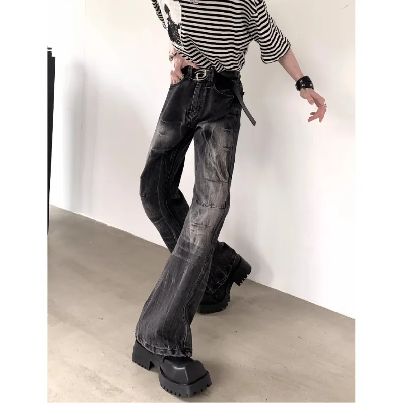 PANDA ADEVIL Jeans Unisex Black-1