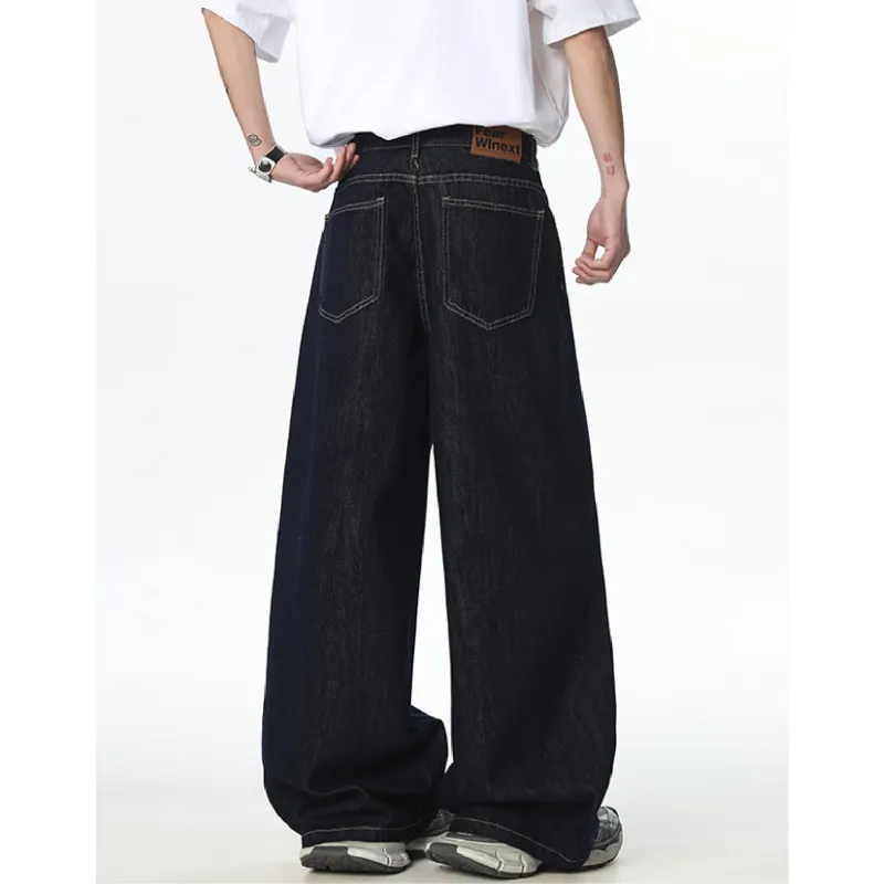 PANDA ADEVIL Jeans Unisex Dark Blue-1