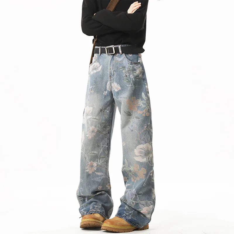 PANDA ADEVIL Jeans Unisex Blue-4