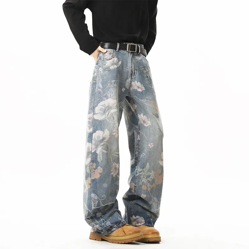 PANDA ADEVIL Jeans Unisex Blue-3