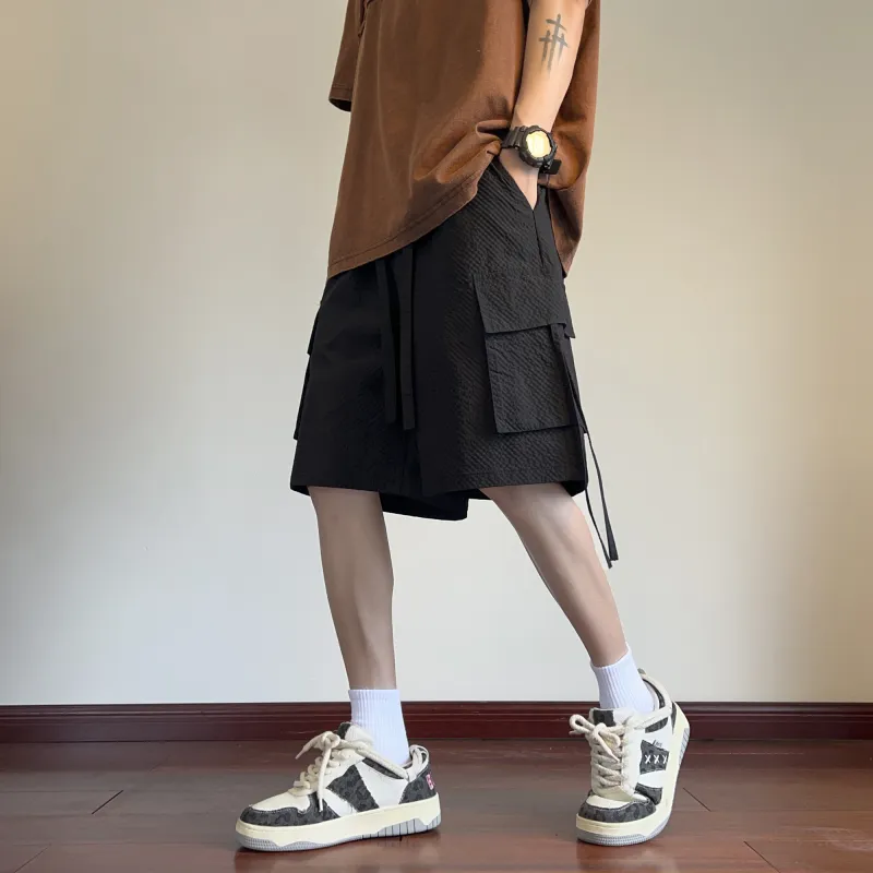 PANDA ADEVIL Cargo Shorts Unisex-4