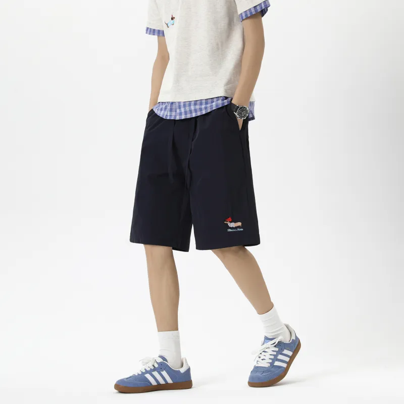 PAINT STAIN Casual Shorts Unisex-23