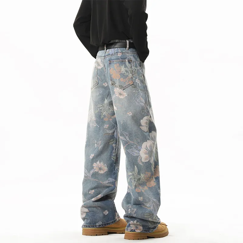 PANDA ADEVIL Jeans Unisex Blue-1