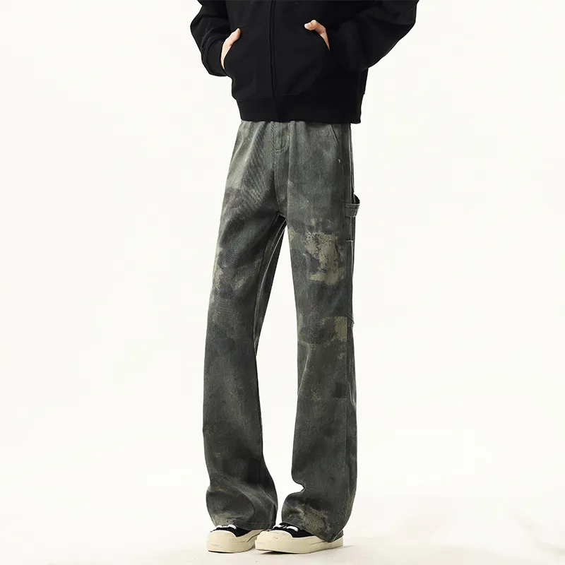 PANDA ADEVIL Jeans Unisex Green-3