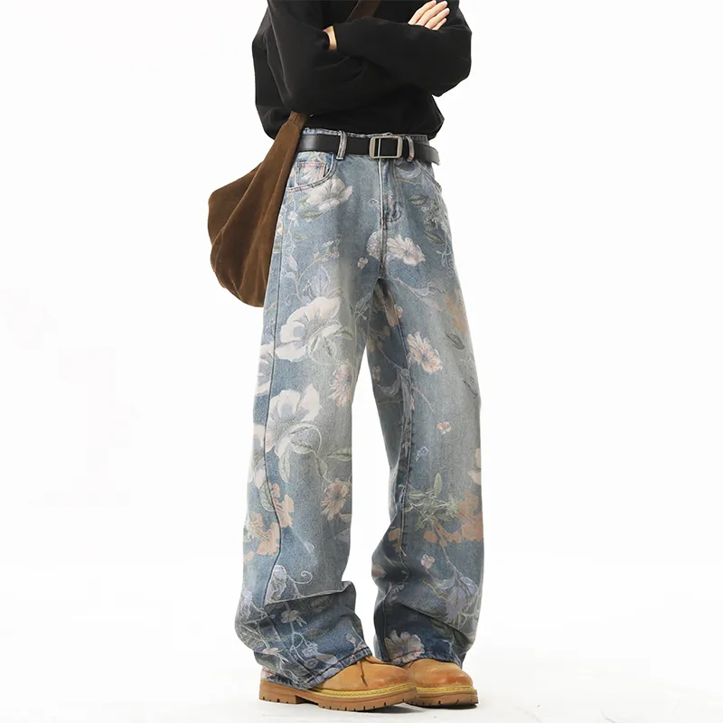 PANDA ADEVIL Jeans Unisex Blue-5