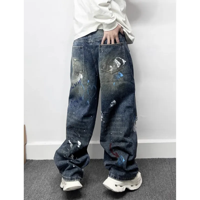 PANDA ADEVIL Jeans Unisex Blue-2