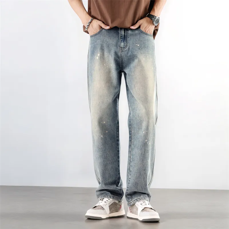 PANDA ADEVIL Jeans Unisex Blue-1