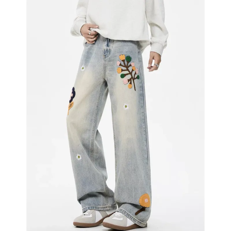 PANDA ADEVIL Jeans Unisex Blue-2