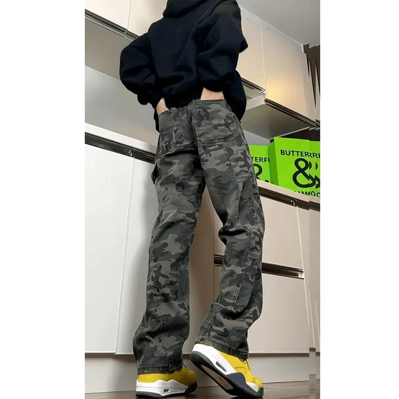 PANDA ADEVIL Jeans Unisex Camouflage-2