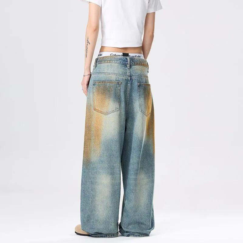 PANDA ADEVIL Jeans Unisex Washed Color-1