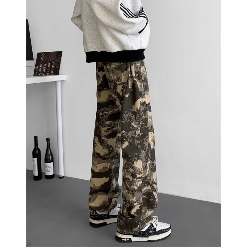 PANDA ADEVIL Jeans Unisex Camouflage-2