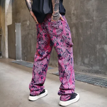 PANDA ADEVIL Jeans Unisex Barbie Pink