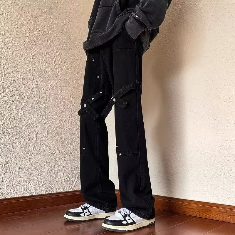 PANDA ADEVIL Jeans Unisex Black-2