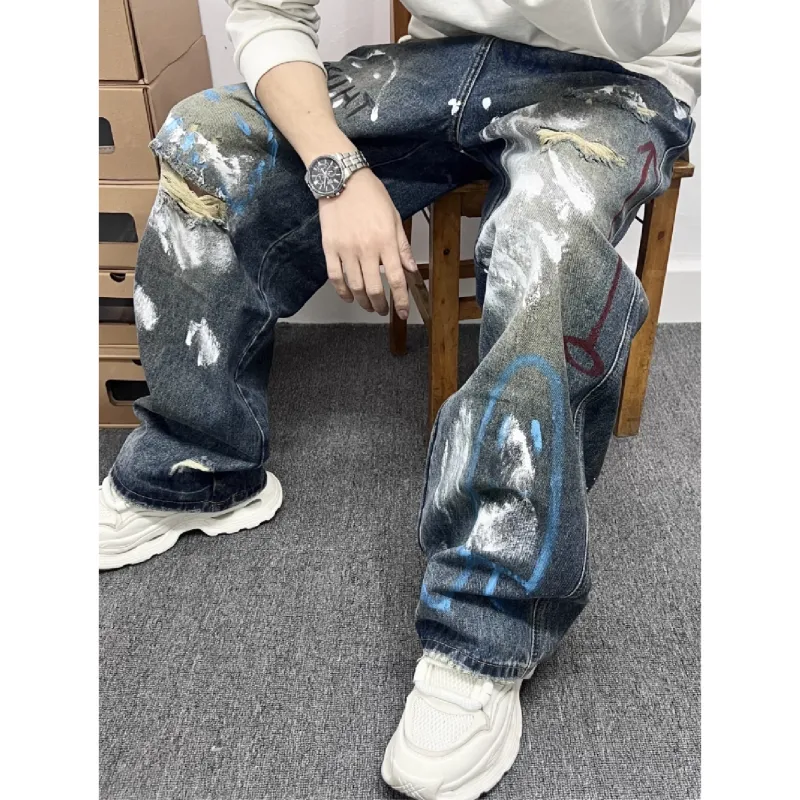 PANDA ADEVIL Jeans Unisex Blue-3