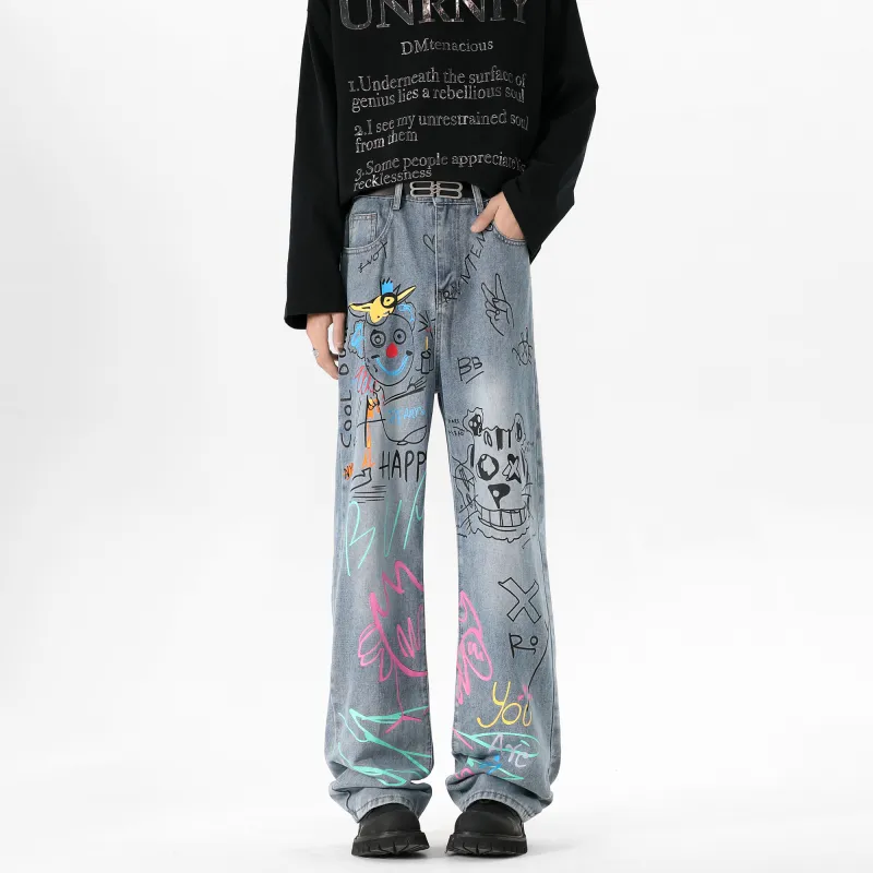 PANDA ADEVIL Jeans Unisex-7