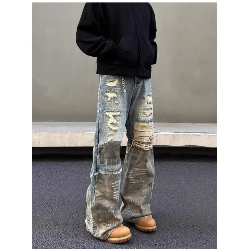 PANDA ADEVIL Jeans Unisex Blue-2