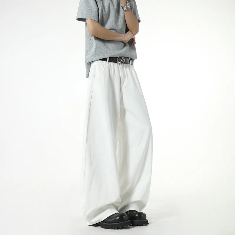 PANDA ADEVIL Jeans Unisex White-6