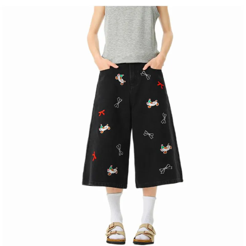 PANDA ADEVIL Denim Shorts Unisex-7