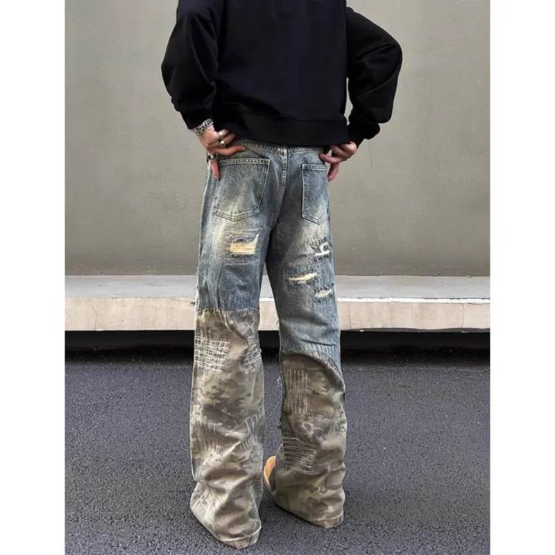 PANDA ADEVIL Jeans Unisex Blue-3