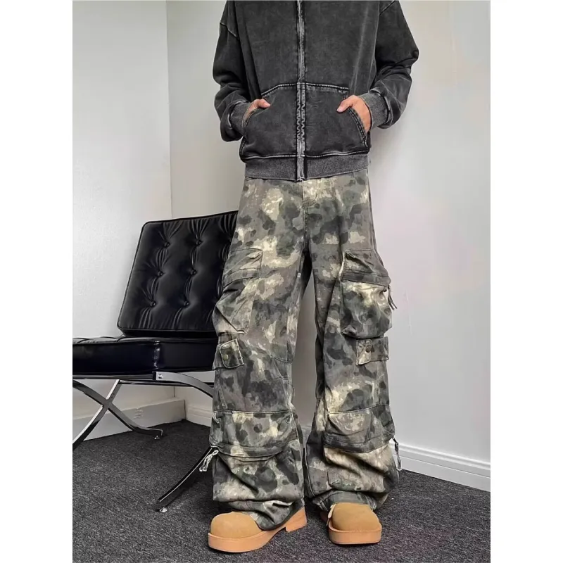 PANDA ADEVIL Jeans Unisex Camouflage-10