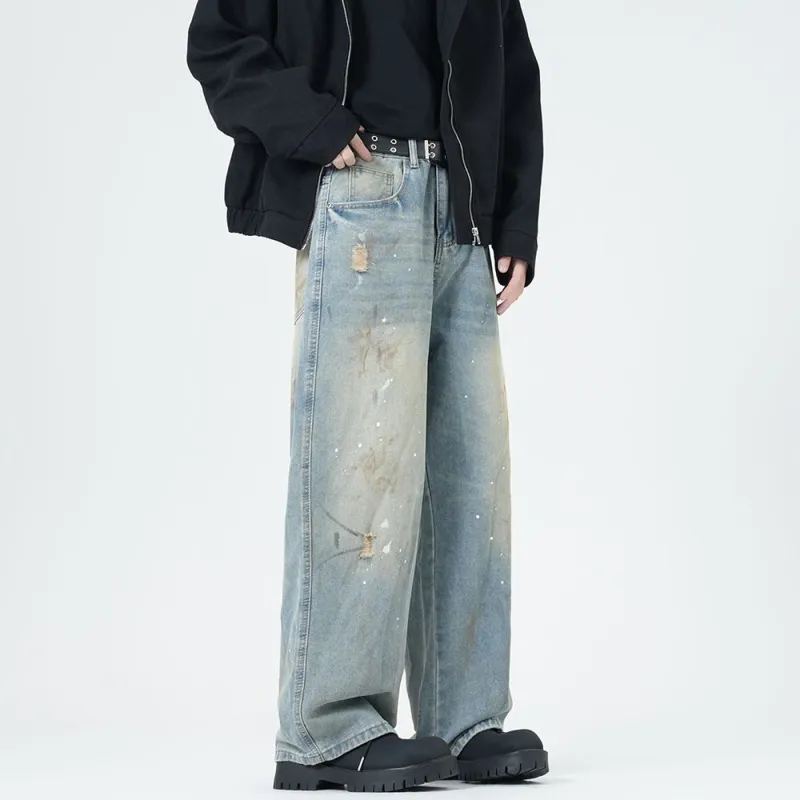 PANDA ADEVIL Jeans Unisex Light Blue-1