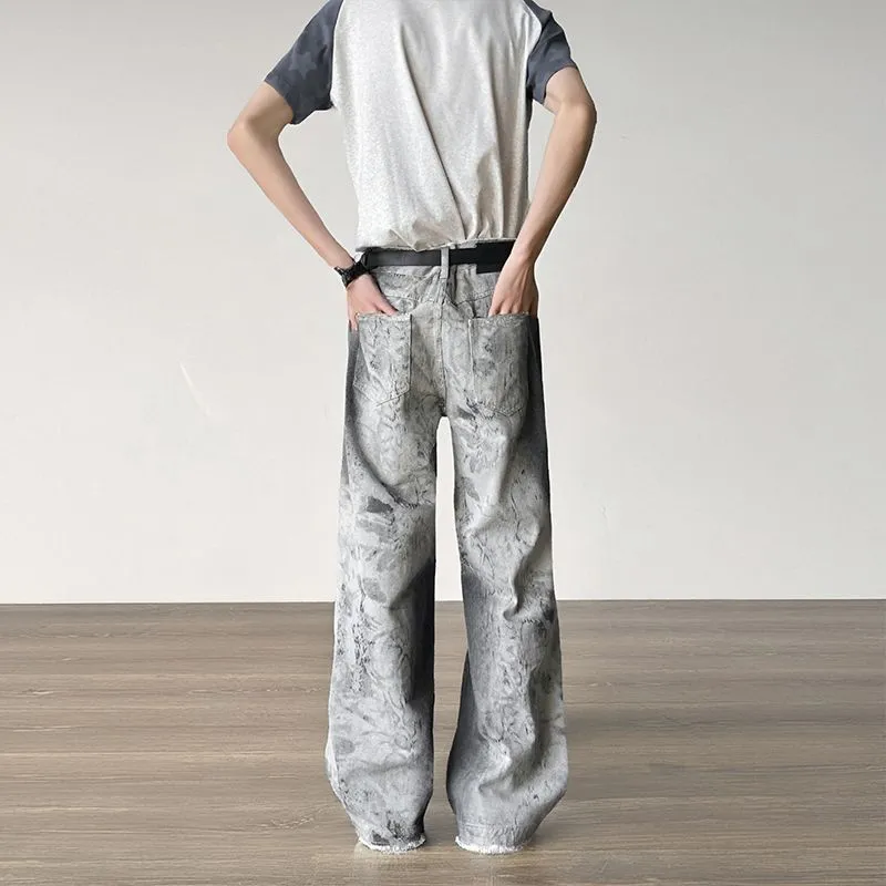 PANDA ADEVIL Jeans Unisex Light Gray-2