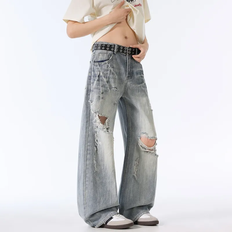 PANDA ADEVIL Jeans Unisex Blue-5