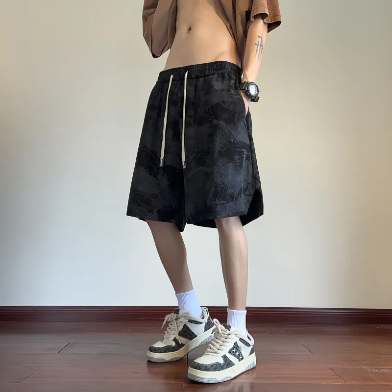 PANDA ADEVIL Casual Shorts Unisex-5