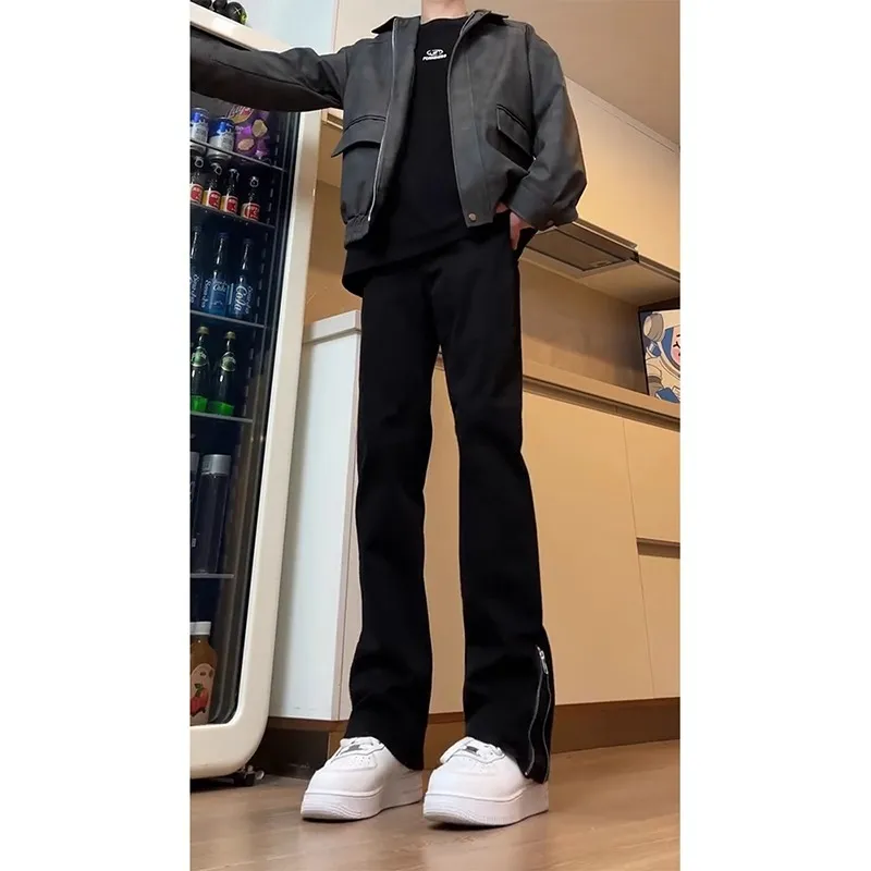 PANDA ADEVIL Jeans Unisex Black-1