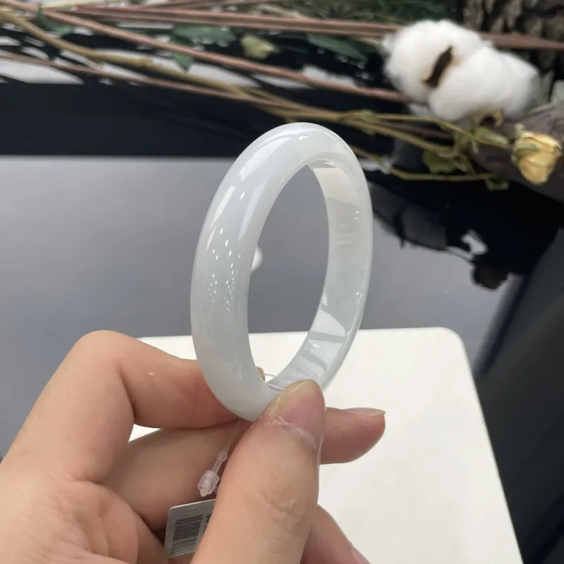 Safir Glutinous Jade Jadeite Bangles Women's-3
