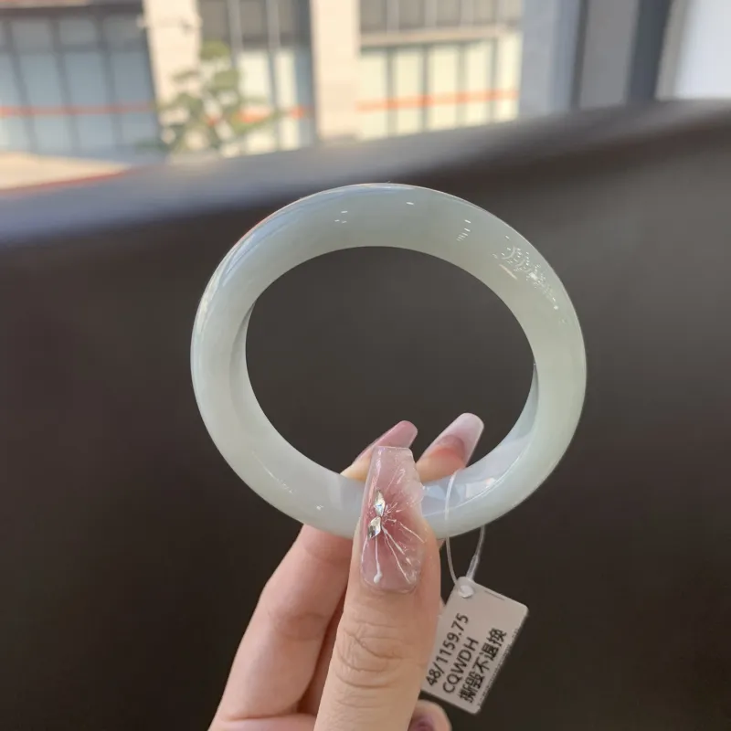 Safir Glutinous Jade Jadeite Bangles Women's-2