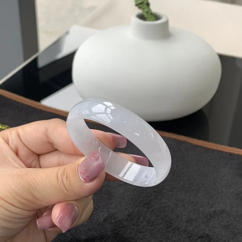 Safir Glutinous Jade Jadeite Bangles Women's-1