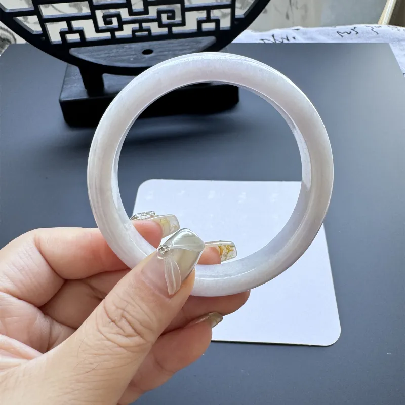Safir Bean Type Jadeite Bangles Women's-3