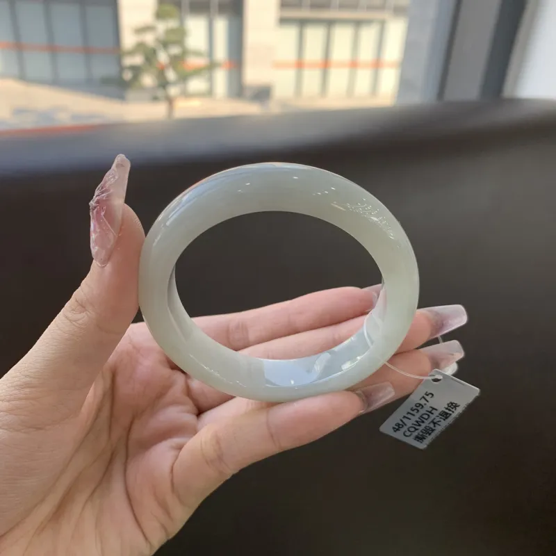 Safir Glutinous Jade Jadeite Bangles Women's-1