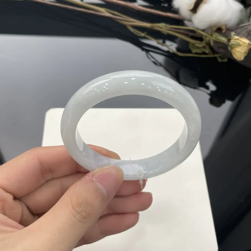 Safir Glutinous Jade Jadeite Bangles Women's-2