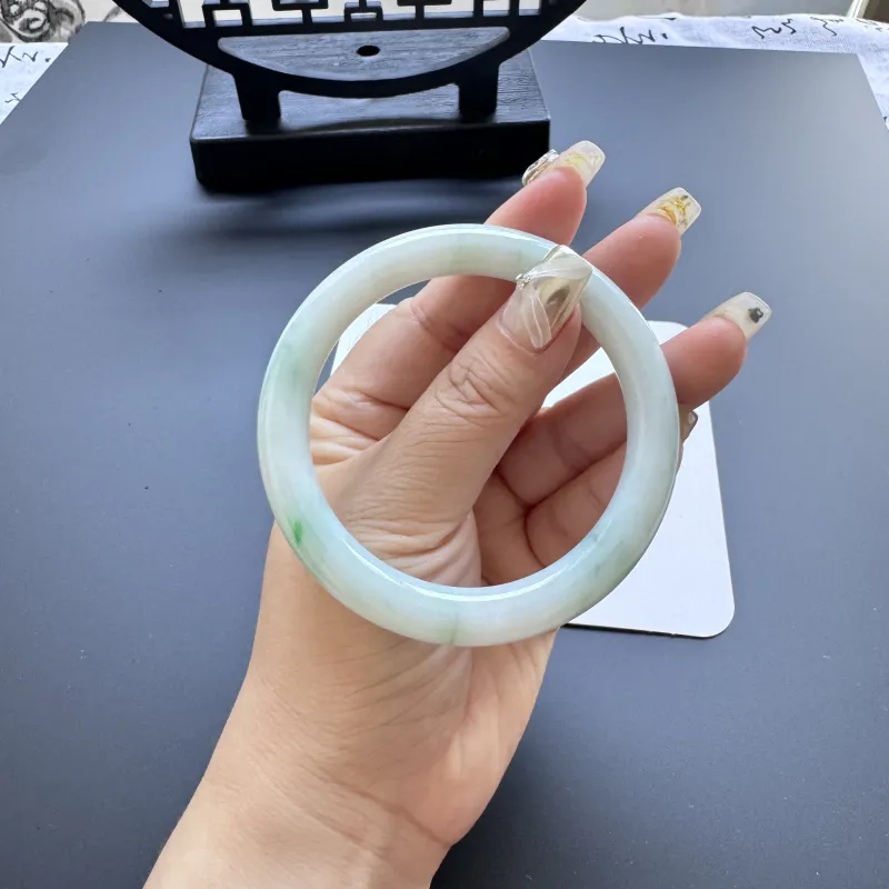 Safir Glutinous Jade Jadeite Bangles Women's-2